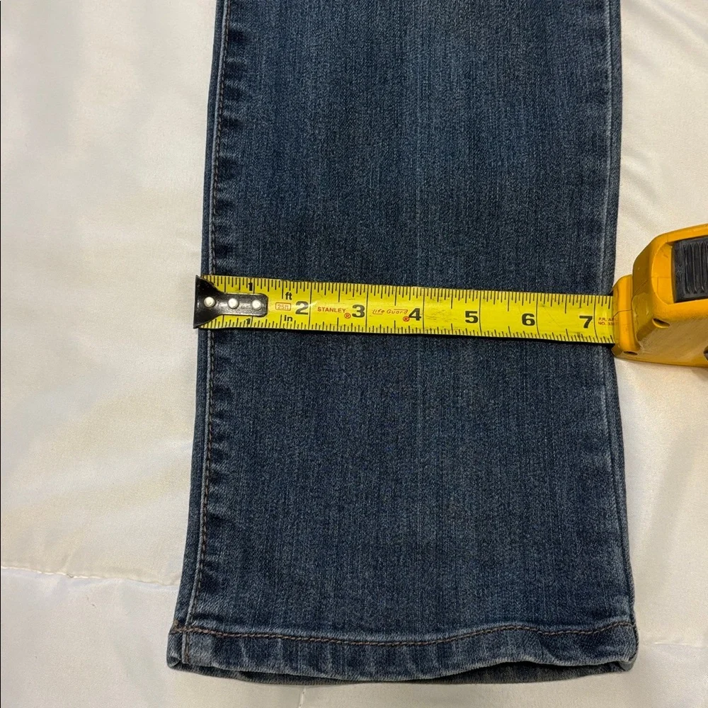 Bandolino Mandie Dark Blue Straight Leg Jeans - Picture 4 of 5